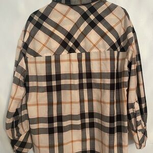 Sanctuary Plaid Button-Up Shirt